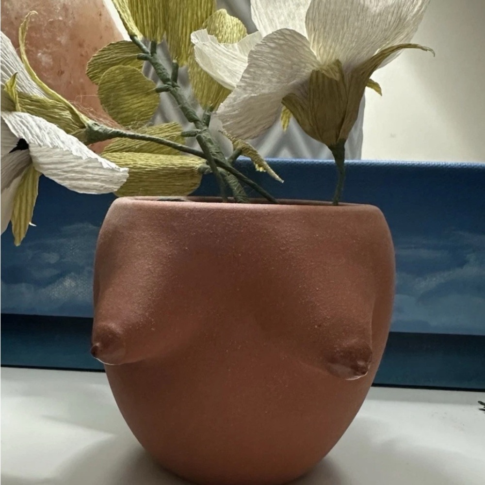 Unique Terracotta Body Vase